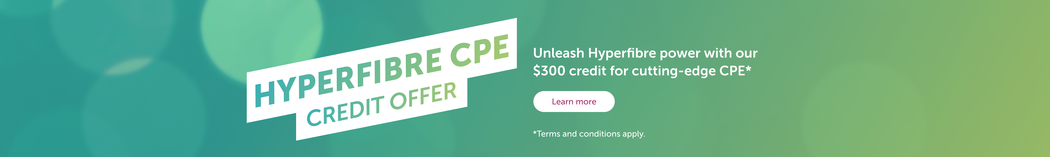 Hyperfibre CPE banner