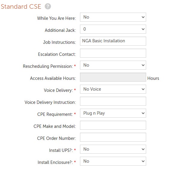 offer characteristics