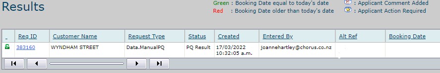 prequal result